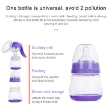 Load image into Gallery viewer, Painless Strength Adjustable Manual Massage Breast Pump