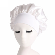 Load image into Gallery viewer, 2 PCS TJM-301 Night Cap With Wide Brim And Elasticity Headband Ladies Chemotherapy Cap Hair Care Hat, M 56-58cm