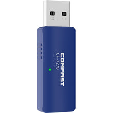 Load image into Gallery viewer, COMFAST CF-727B 1300Mbps Dual Frequency Gigabit USB Desktop Transmitter Receiver Portable Bluetooth V4.2 + WiFi Wireless Network Card