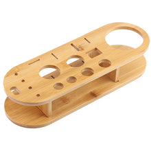 Load image into Gallery viewer, 18 in 1 Stainless Steel Cocktail Shaker Set, Oval Bamboo Base, Bar Tool Set, 350ml, 550ml, 750ml