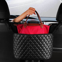 Load image into Gallery viewer, Car Storage Net Pocket Between Two Seats Storage Bag Universal Car Screen Suspension Car Storage, Car Storage Net Pocket