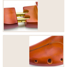 Load image into Gallery viewer, 1 Pair Solid Wood Retractable Shoe Last Adjustable Shoe Supporter Shaping Moisture-Proof Shoe Support, 37-38, 39-40, 41-42, 43-44, 45-46