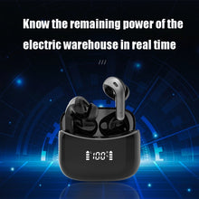Load image into Gallery viewer, Wireless Touch Digital Display Bluetooth Earphone, Black, White