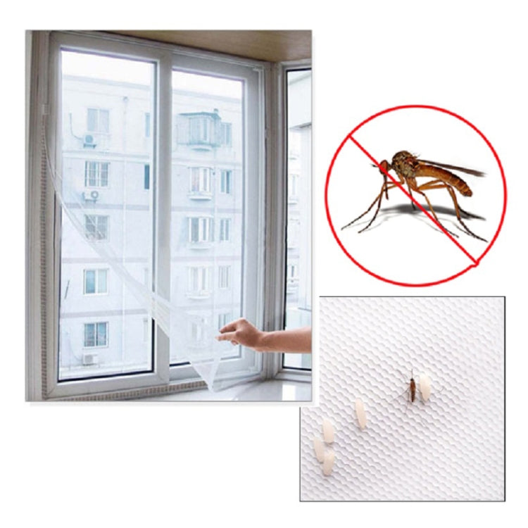 DIY Fly Mosquito Bug Mesh Window Screen Self-adhesive Anti-mosquito Net, Window Screen 13X15cm, Window Screen 10X12CM, Window Screen 15X20CM