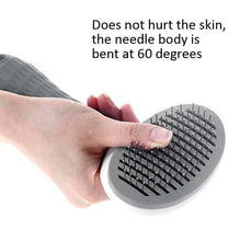 Load image into Gallery viewer, Stainless Steel Needle Automatic Cleaning Pet Hair Removal Dog Brush Pet Comb, Blue Thick Needle, Blue Fine Needle, Pink Thick Needle, Pink Fine Needle, Gray Thick Needle, Gray Fine Needle