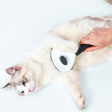 Load image into Gallery viewer, Stainless Steel Needle Automatic Cleaning Pet Hair Removal Dog Brush Pet Comb, Blue Thick Needle, Blue Fine Needle, Pink Thick Needle, Pink Fine Needle, Gray Thick Needle, Gray Fine Needle