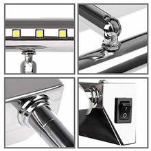Load image into Gallery viewer, 5W LED Wall Lamp Stainless Steel Bathroom Mirror Light, 40CM No Switch, 40CM With Switch