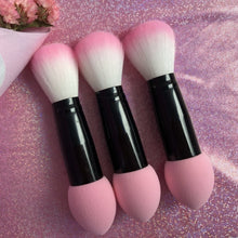 Load image into Gallery viewer, 3 PCS Double-head Makeup Brush Powder Puff Loose Powder Makeup Tool