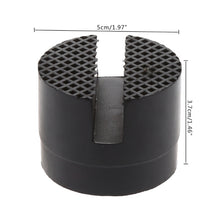 Load image into Gallery viewer, Floor Slotted Car Rubber Jack Pad Frame Protector Adapter Jacking Disk Pad Tool, Rubber Jack
