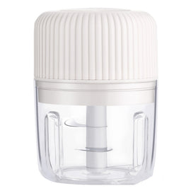 Household Vegetable Cutting Electric USB Garlic Masher Baby Mini Cooking Machine Baby Food Supplement Machine, 100ml, 250ml, 100ml + 250ml