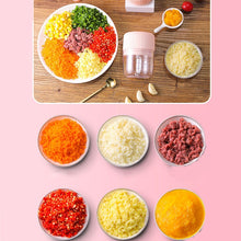Load image into Gallery viewer, Household Vegetable Cutting Electric USB Garlic Masher Baby Mini Cooking Machine Baby Food Supplement Machine, 100ml, 250ml, 100ml + 250ml