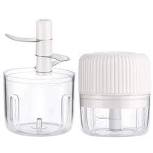 Load image into Gallery viewer, Household Vegetable Cutting Electric USB Garlic Masher Baby Mini Cooking Machine Baby Food Supplement Machine, 100ml, 250ml, 100ml + 250ml