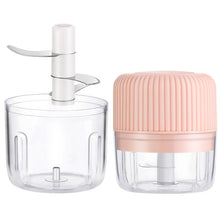 Load image into Gallery viewer, Household Vegetable Cutting Electric USB Garlic Masher Baby Mini Cooking Machine Baby Food Supplement Machine, 100ml, 250ml, 100ml + 250ml