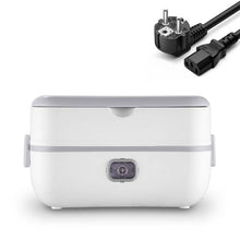 Load image into Gallery viewer, Lunch Box With Electric Heating And Heat Preservation Can Be Plugged In Barrel Office Worker Rice Cooker, UK Plug Double-gut, EU Plug Double-gut, US Plug Double-gut, UK Plug Four Gallbladder, EU Plug Four Gallbladder, US Plug Four Gallbladder