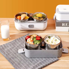 Load image into Gallery viewer, Lunch Box With Electric Heating And Heat Preservation Can Be Plugged In Barrel Office Worker Rice Cooker, UK Plug Double-gut, EU Plug Double-gut, US Plug Double-gut, UK Plug Four Gallbladder, EU Plug Four Gallbladder, US Plug Four Gallbladder