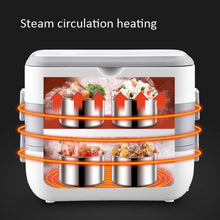 Load image into Gallery viewer, Lunch Box With Electric Heating And Heat Preservation Can Be Plugged In Barrel Office Worker Rice Cooker, UK Plug Double-gut, EU Plug Double-gut, US Plug Double-gut, UK Plug Four Gallbladder, EU Plug Four Gallbladder, US Plug Four Gallbladder