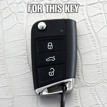 Load image into Gallery viewer, Silicone Key Case Cover for Volkswagen Polo Golf 7/ Skoda, Silicone Key Case