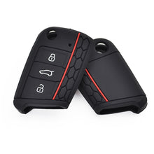 Load image into Gallery viewer, Silicone Key Case Cover for Volkswagen Polo Golf 7/ Skoda, Silicone Key Case