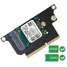 Load image into Gallery viewer, 2 PCS NVMe M.2 NGFF SSD Adapter Card For MacBook Pro 13.3 Inch A1708 (2016 - 2017)