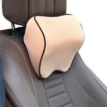 Load image into Gallery viewer, Car Headrest Pillow Neck Pillow Car Memory Foam Cervical Pillow Interior Supplies, Memory Foam Pillow(Black Red Edge), Memory Foam Pillow(Black Brown Edge), Memory Foam Pillow(Black White Edges), Memory Foam Pillow(Beige), Memory Foam Pillow(Light Brow...