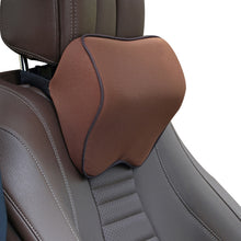 Load image into Gallery viewer, Car Headrest Pillow Neck Pillow Car Memory Foam Cervical Pillow Interior Supplies, Memory Foam Pillow(Black Red Edge), Memory Foam Pillow(Black Brown Edge), Memory Foam Pillow(Black White Edges), Memory Foam Pillow(Beige), Memory Foam Pillow(Light Brow...