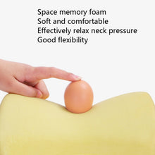Load image into Gallery viewer, Car Headrest Pillow Neck Pillow Car Memory Foam Cervical Pillow Interior Supplies, Memory Foam Pillow(Black Red Edge), Memory Foam Pillow(Black Brown Edge), Memory Foam Pillow(Black White Edges), Memory Foam Pillow(Beige), Memory Foam Pillow(Light Brow...