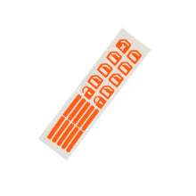 Load image into Gallery viewer, Car Window Sticker Lifter Modified Sticker Car Luminous Switch Car Window Button Car Sticker, Luminous Green, Luminous Orange, Luminous Blue