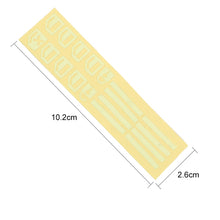 Load image into Gallery viewer, Car Window Sticker Lifter Modified Sticker Car Luminous Switch Car Window Button Car Sticker, Luminous Green, Luminous Orange, Luminous Blue