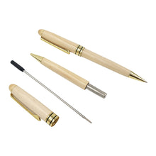 Load image into Gallery viewer, Creative Maple Pen Set with Wooden Pen Box Student Stationery Office Gifts, Fountain Pen+Signing Pen+Pen Box, 2PCS Ballpoint Pen+Pen Box, Fountain Pen+Ballpoint Pen+Pen Box, Signing Pen+Ballpoint Pen+Pen Box