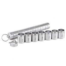 Load image into Gallery viewer, Sealed Waterproof 7 Days Split Aluminum Alloy Metal Pill Box, Pill Box
