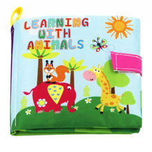 Load image into Gallery viewer, Baby Toys Infant Educational Soft Cloth Books