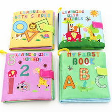 Load image into Gallery viewer, Baby Toys Infant Educational Soft Cloth Books