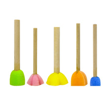 Load image into Gallery viewer, 5 in 1 Sponge Stamp DIY Graffiti Items For Children, 10 Packs Mushroom Stick