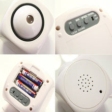 Load image into Gallery viewer, Multi-function LED Projection Alarm Clock Voice Talking Clock, White without USB cable, Black without USB cable, Black + USB cable, White + USB cable