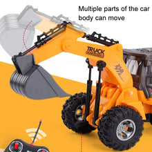 Load image into Gallery viewer, Wireless Remote Control 5-Way Charging Electric Engineering Vehicle Model, Bulldozer, Excavator