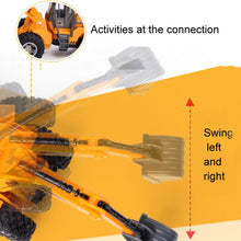 Load image into Gallery viewer, Wireless Remote Control 5-Way Charging Electric Engineering Vehicle Model, Bulldozer, Excavator