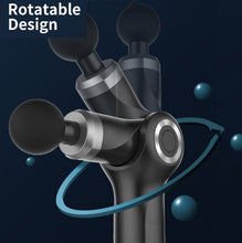 Load image into Gallery viewer, Fascia Gun Pocket Electric Shock Gun  Muscle Massage Gun, Folding (Black), Folding  (Red), Folding (Blue), Folding (Green), MiniA (Black), MiniA (Silver), MiniA (Pink), MiniA (Green), MiniB (Black), MiniB (Green), MiniB (Red), LCD Screen 20-speed (Blac...