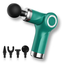 Load image into Gallery viewer, Fascia Gun Pocket Electric Shock Gun  Muscle Massage Gun, Folding (Black), Folding  (Red), Folding (Blue), Folding (Green), MiniA (Black), MiniA (Silver), MiniA (Pink), MiniA (Green), MiniB (Black), MiniB (Green), MiniB (Red), LCD Screen 20-speed (Blac...