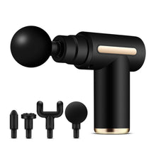 Load image into Gallery viewer, Fascia Gun Pocket Electric Shock Gun  Muscle Massage Gun, Folding (Black), Folding  (Red), Folding (Blue), Folding (Green), MiniA (Black), MiniA (Silver), MiniA (Pink), MiniA (Green), MiniB (Black), MiniB (Green), MiniB (Red), LCD Screen 20-speed (Blac...