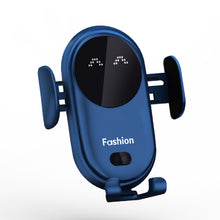 Load image into Gallery viewer, Smart Infrared Sensor Car Wireless Charger Car Holder Mobile Phone Wireless Charger, Black, Red, Yellow, Blue, Black  (With Suction Cup Bracket), Red  (With Suction Cup Bracket), Yellow  (With Suction Cup Bracket), Blue  (With Suction Cup Bracket)