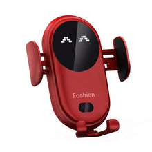 Load image into Gallery viewer, Smart Infrared Sensor Car Wireless Charger Car Holder Mobile Phone Wireless Charger, Black, Red, Yellow, Blue, Black  (With Suction Cup Bracket), Red  (With Suction Cup Bracket), Yellow  (With Suction Cup Bracket), Blue  (With Suction Cup Bracket)