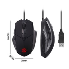 Load image into Gallery viewer, Inphic PW1 Game Mute Macro Definition Illuminated Wired Mouse, Cable Length: 1.5m, Mute Black Business Version, Mute Black Game Version, Mute Red Game Version, Mute Titanium Gray Game Version