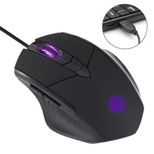 Load image into Gallery viewer, Inphic PW1 Game Mute Macro Definition Illuminated Wired Mouse, Cable Length: 1.5m, Mute Black Business Version, Mute Black Game Version, Mute Red Game Version, Mute Titanium Gray Game Version