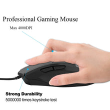 Load image into Gallery viewer, Inphic PW1 Game Mute Macro Definition Illuminated Wired Mouse, Cable Length: 1.5m, Mute Black Business Version, Mute Black Game Version, Mute Red Game Version, Mute Titanium Gray Game Version