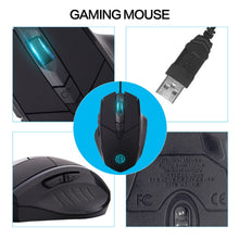 Load image into Gallery viewer, Inphic PW1 Game Mute Macro Definition Illuminated Wired Mouse, Cable Length: 1.5m, Mute Black Business Version, Mute Black Game Version, Mute Red Game Version, Mute Titanium Gray Game Version