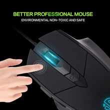 Load image into Gallery viewer, Inphic PW1 Game Mute Macro Definition Illuminated Wired Mouse, Cable Length: 1.5m, Mute Black Business Version, Mute Black Game Version, Mute Red Game Version, Mute Titanium Gray Game Version