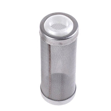 Load image into Gallery viewer, Stainless Steel Water Inlet Protective Cover Fish Tank Aquarium Filter Water Inlet Suction Filter Cover, Specification: White 12mm, White 12mm, White 16mm, Black 12mm, Black 16mm