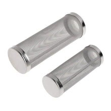 Load image into Gallery viewer, Stainless Steel Water Inlet Protective Cover Fish Tank Aquarium Filter Water Inlet Suction Filter Cover, Specification: White 12mm, White 12mm, White 16mm, Black 12mm, Black 16mm