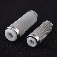 Load image into Gallery viewer, Stainless Steel Water Inlet Protective Cover Fish Tank Aquarium Filter Water Inlet Suction Filter Cover, Specification: White 12mm, White 12mm, White 16mm, Black 12mm, Black 16mm