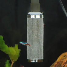 Load image into Gallery viewer, Stainless Steel Water Inlet Protective Cover Fish Tank Aquarium Filter Water Inlet Suction Filter Cover, Specification: White 12mm, White 12mm, White 16mm, Black 12mm, Black 16mm